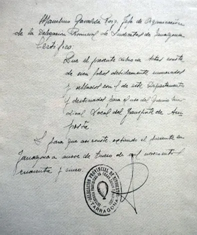 documento 1945